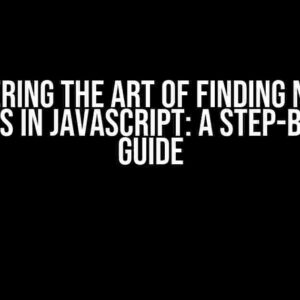 Mastering the Art of Finding Nested Objects in JavaScript: A Step-by-Step Guide